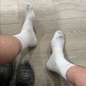 Nike White Athletic Socks for Men